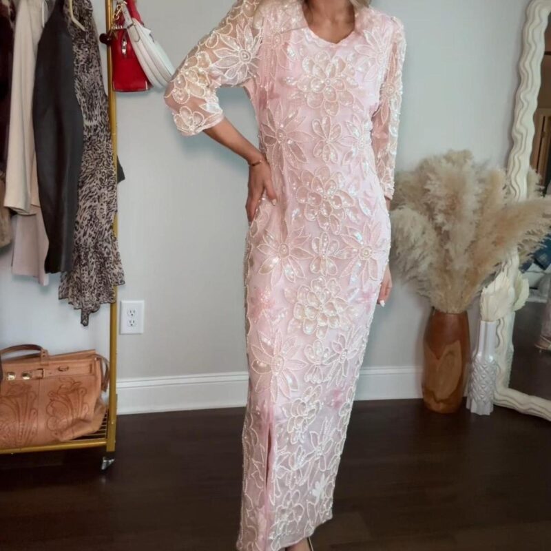 Lily Sequin Maxi Dress