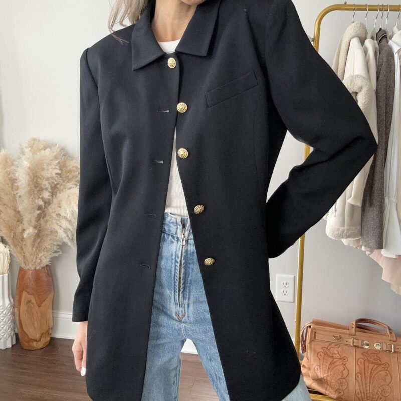 Parisian Vibes Longline Blazer