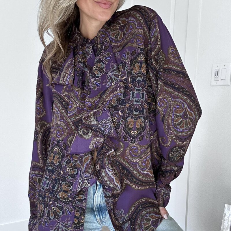 Timeless Paisley Ralph Lauren Blouse