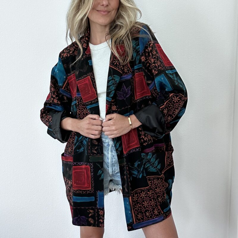 Painted Plains Oversized Blazer