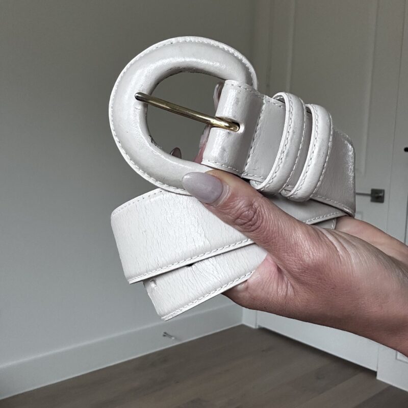 Neutral Ground Vintage Leather Belt