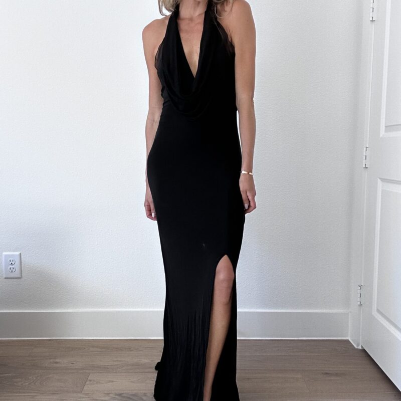 The Main Event Cowl Neck Gown