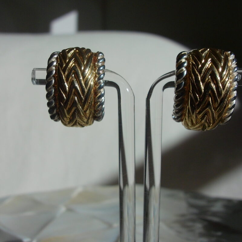 Silver Lining Clip-On Earrings