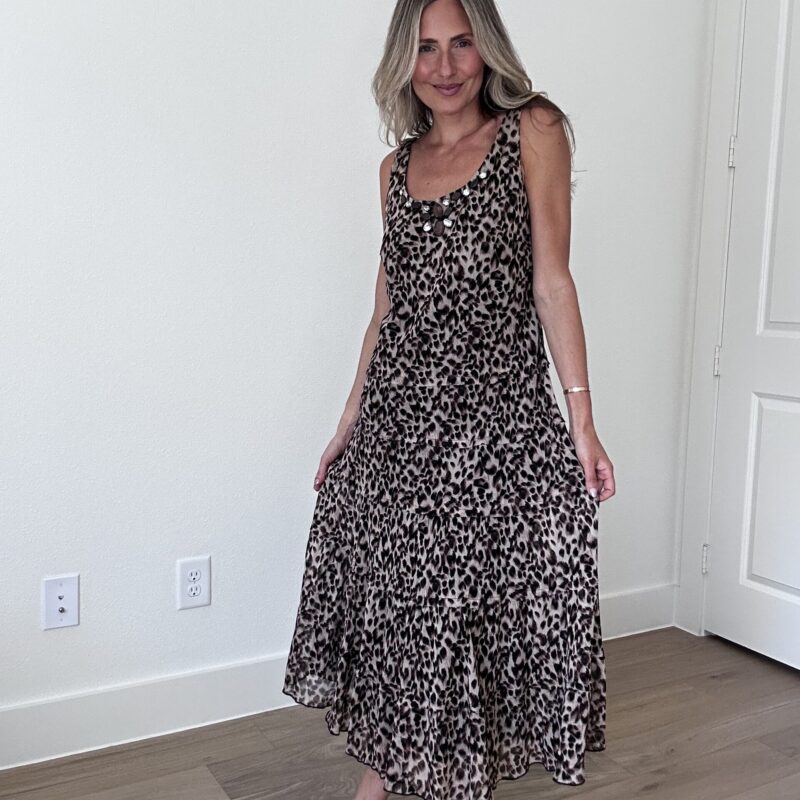 Leopard Love Story Maxi
