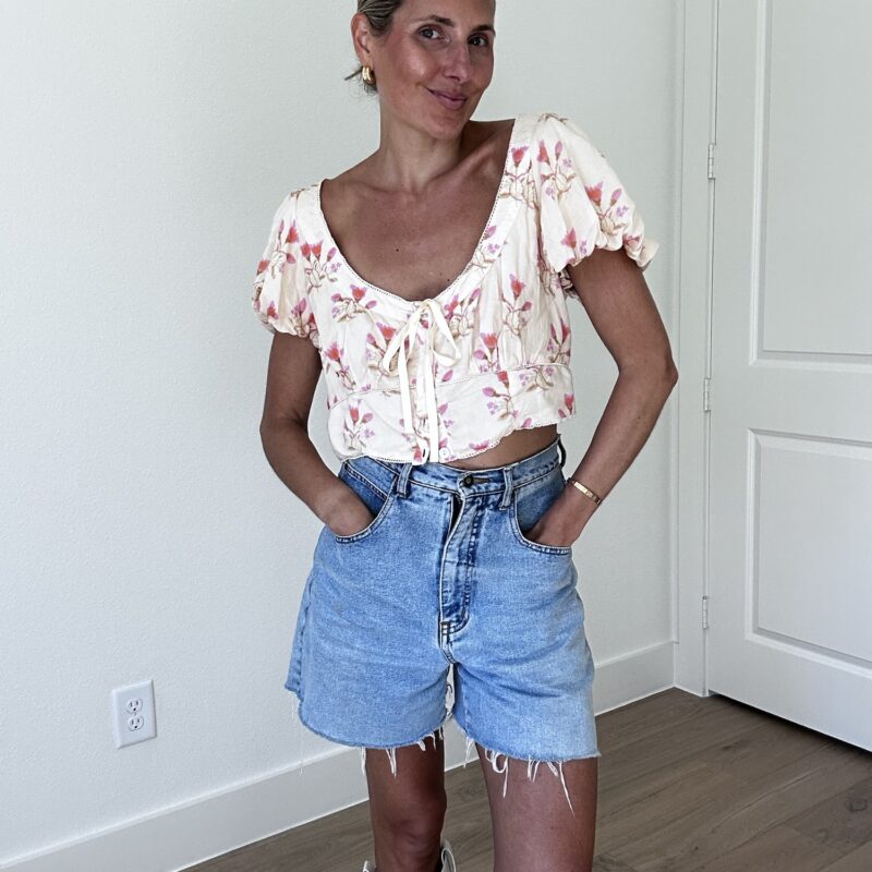 Sweetheart Seams Corset Top