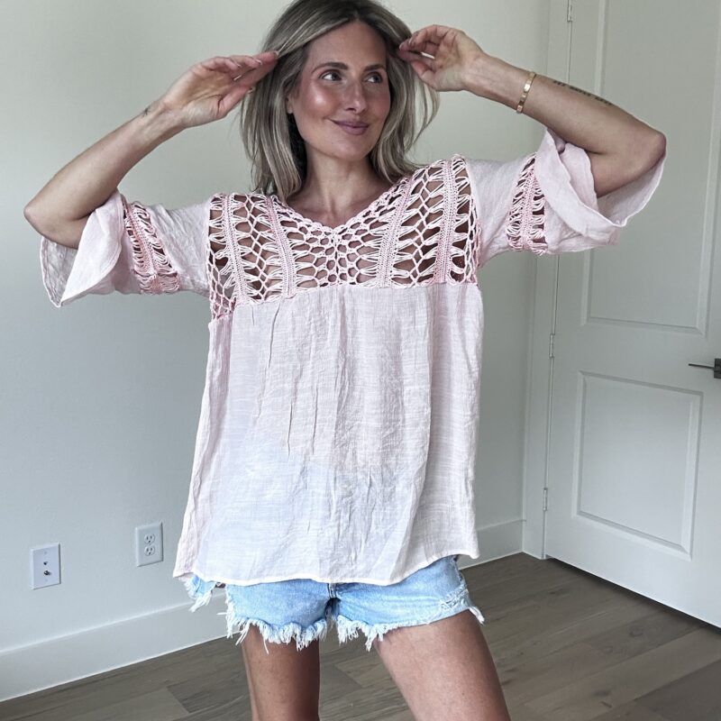 Sweet Breeze Crochet Tunic