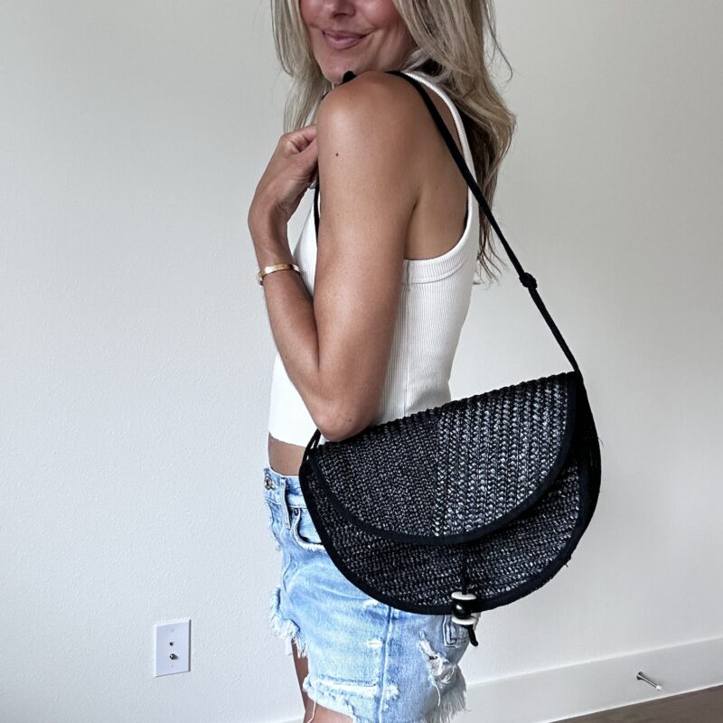 Sunset Market Straw Bag