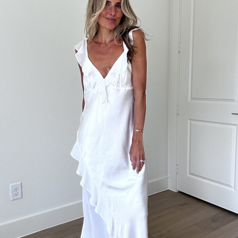 The Soft Statement Ruffle Slip