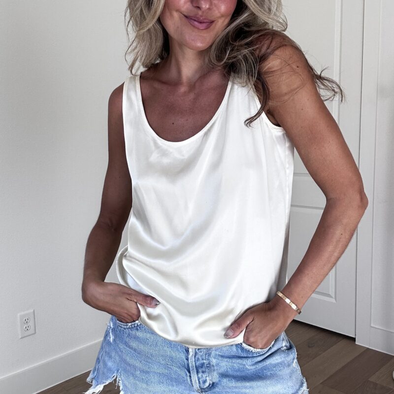 Luxe in Layers Silk Tank