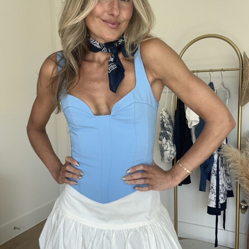 Tide to Me Corset Top