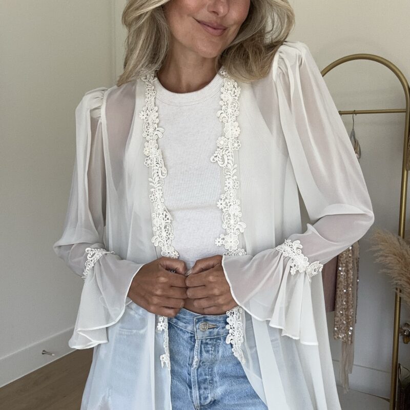 Cloud Light Lace Tunic