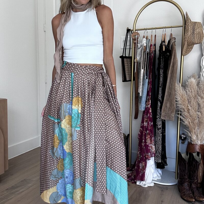 Wrapped in Sunshine Maxi Skirt