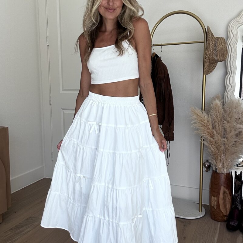 Coquette Canyon Maxi Skirt