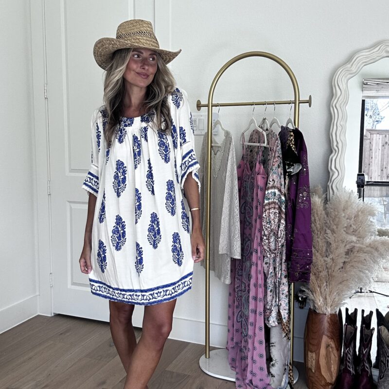 Azure Coast Mini Dress