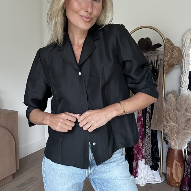Capsule Classic Vintage Silk Blouse