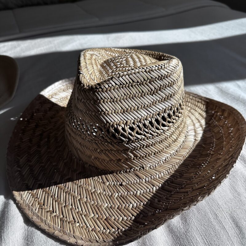 Sunset Range Vintage Straw Cowboy Hat