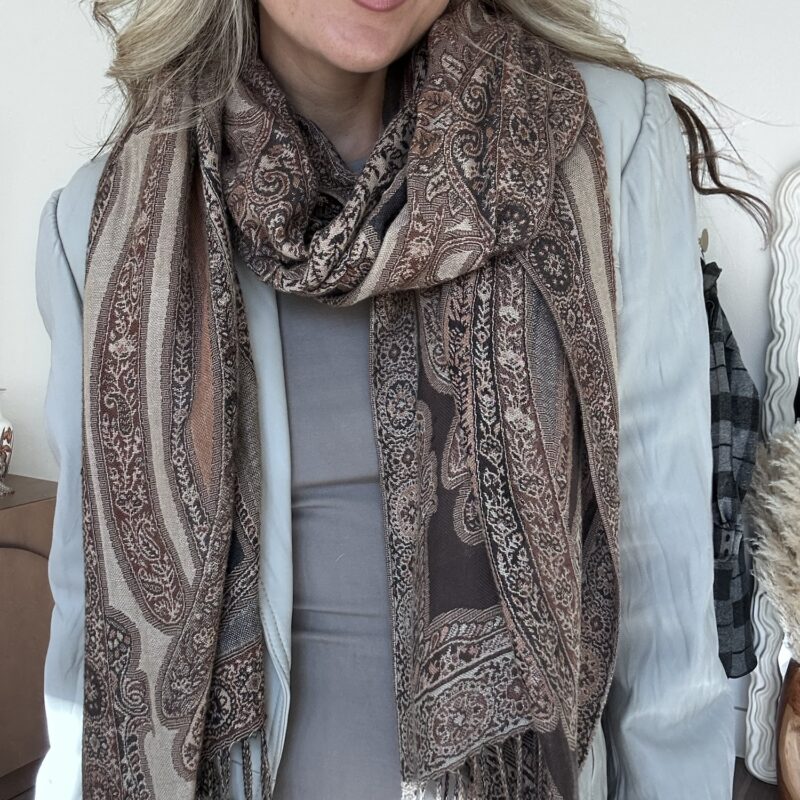 That’s a Wrap, Cowgirl Vintage Tapestry Scarf