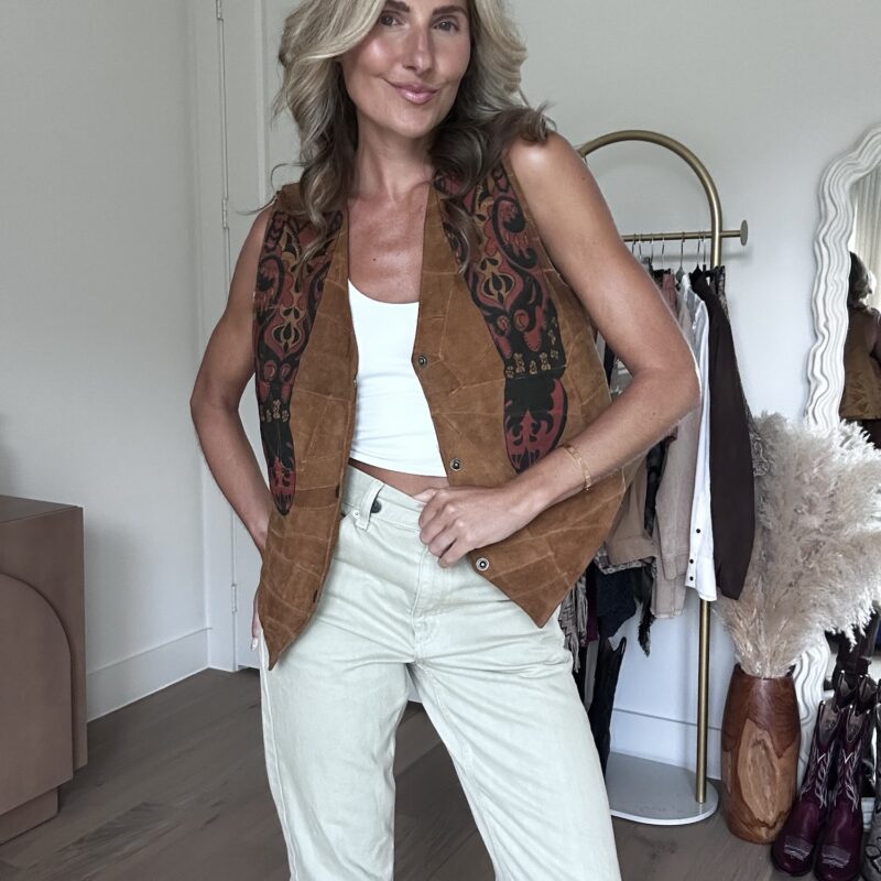 Boots & Glory Vintage Suede Vest