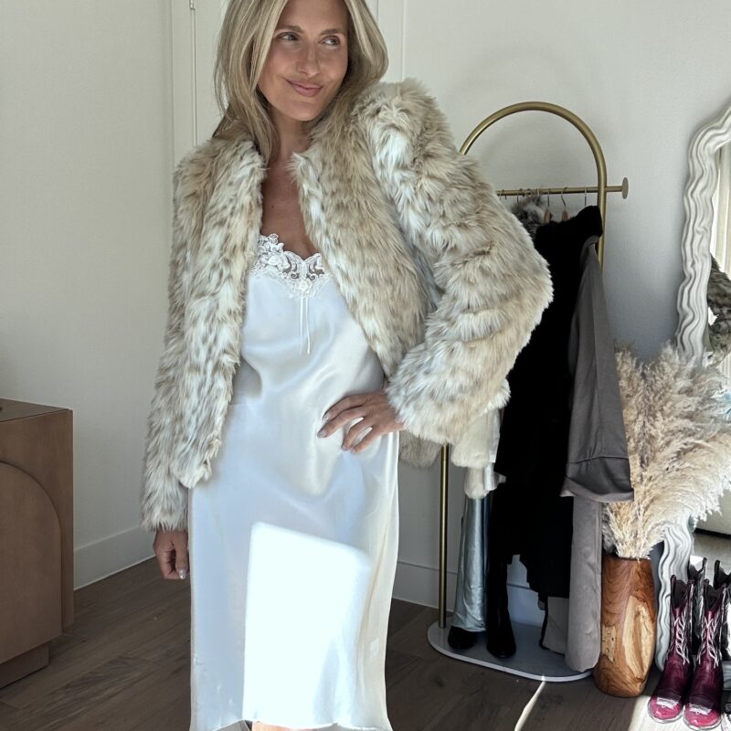 Cosmo Hour Faux Fur Jacket
