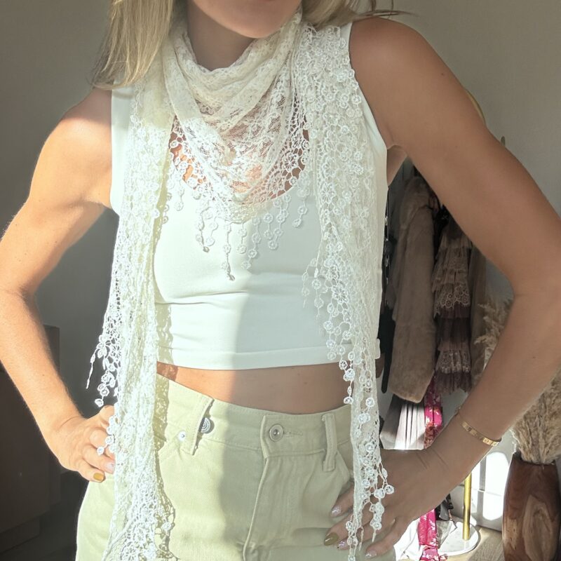 Her Sunday Best Vintage Scarf