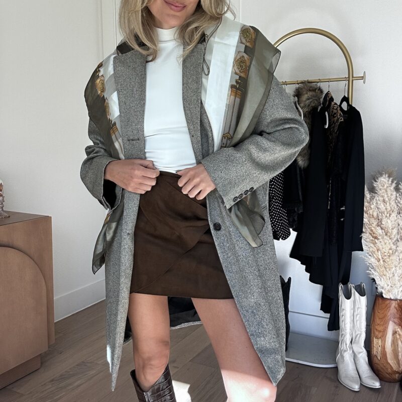 The Stable Chic Vintage Satin Scarf