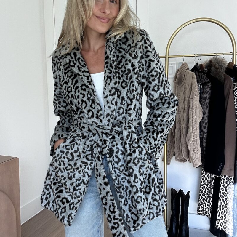 Urban Jungle Faux Fur Coat
