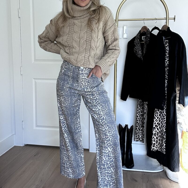 Walk on the Wild Side High-Waisted Jeans