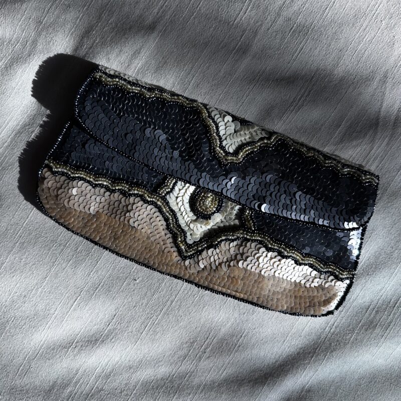 The Stardusted Evening Sequin Clutch