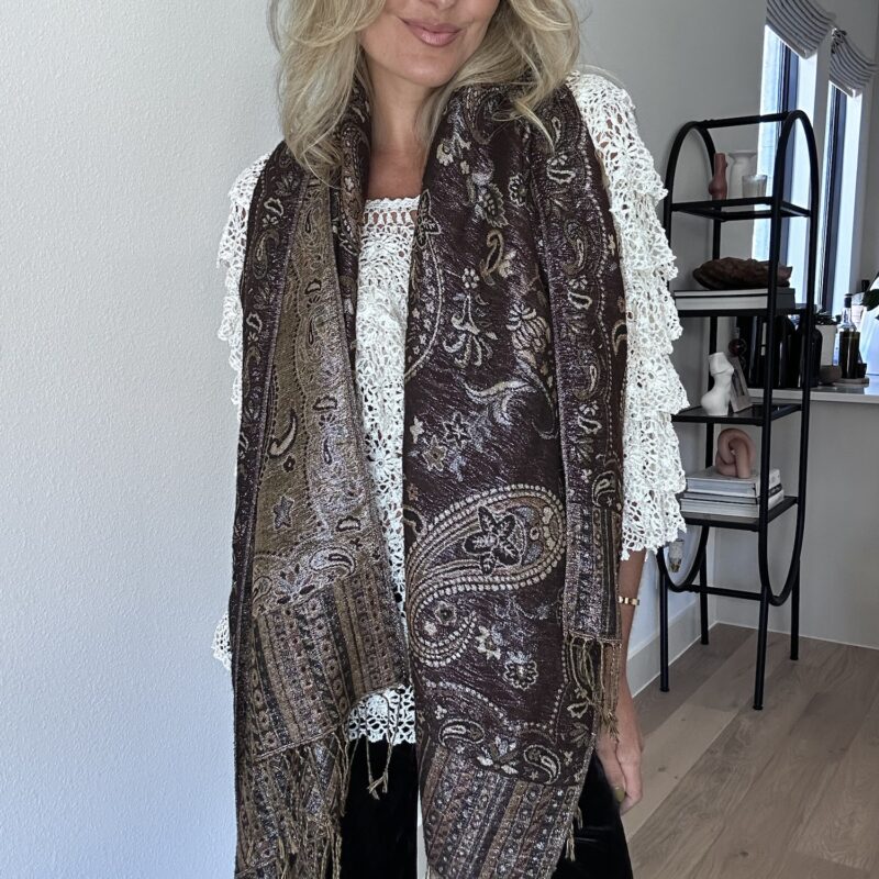 The Chocolate Frosting Tapestry Scarf