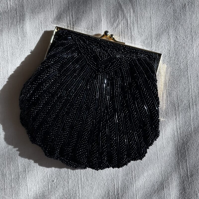 The Nightcap Vintage Beaded Clutch