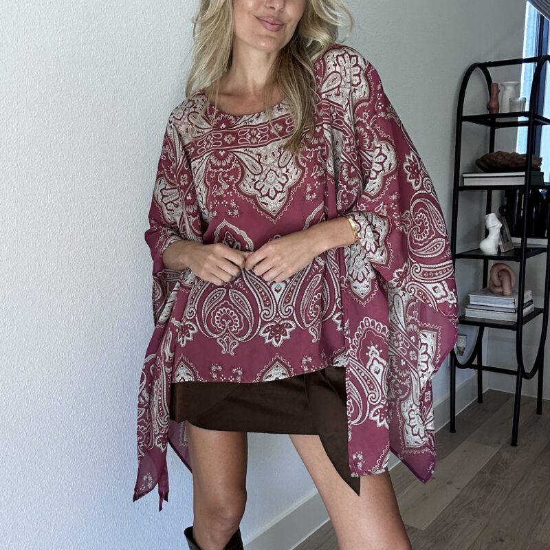 The Kiss & Tell Kimono Boho Blouse