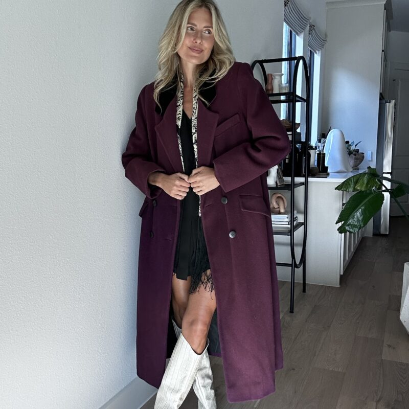 The Fifth Avenue Frost Vintage Wool Coat