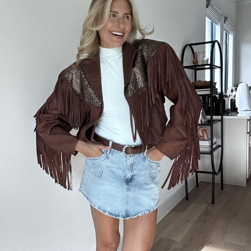Wild at Heart Vintage Leather Western Jacket