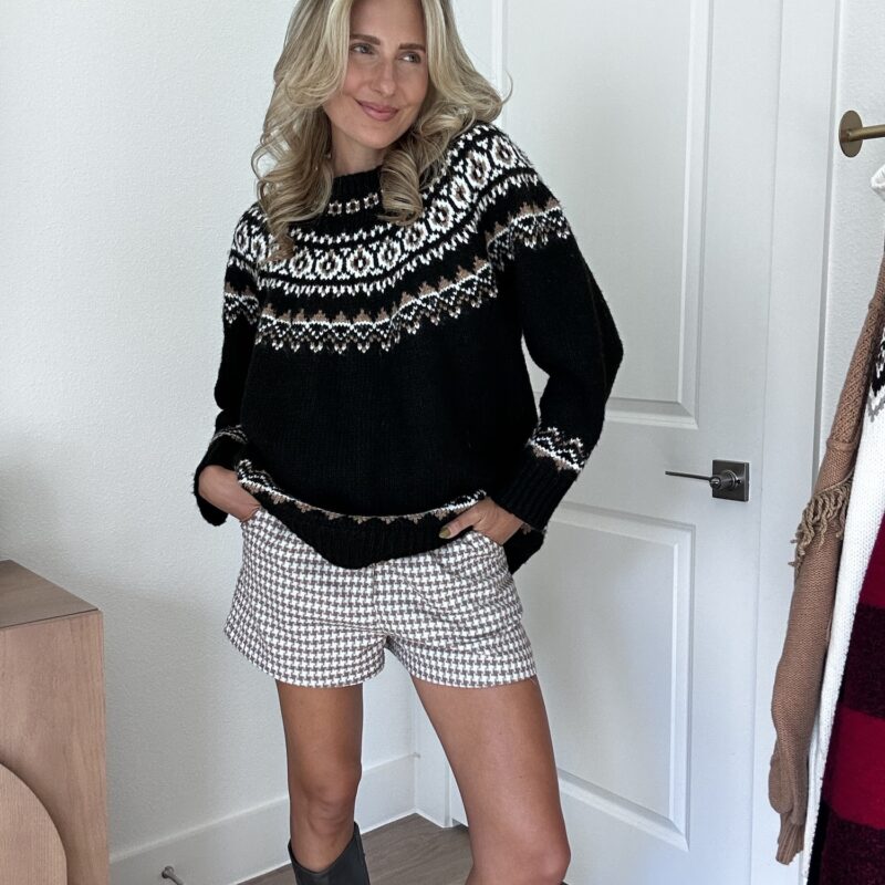 The Fireside Wool-Blend Fair Isle Sweater