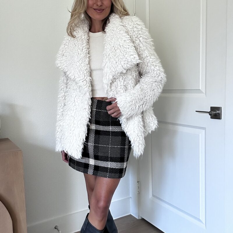 The Toasted Marshmallow Fuzzy Jacket