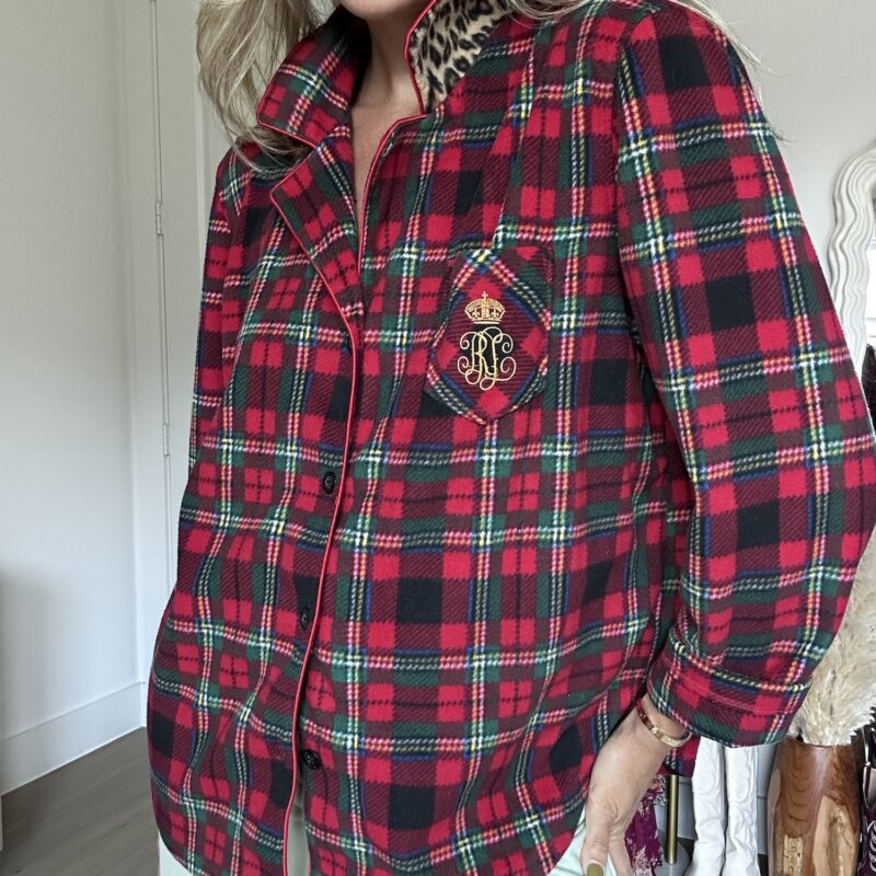 The Naughty & Nice Plaid Button-Down by Ralph Lauren