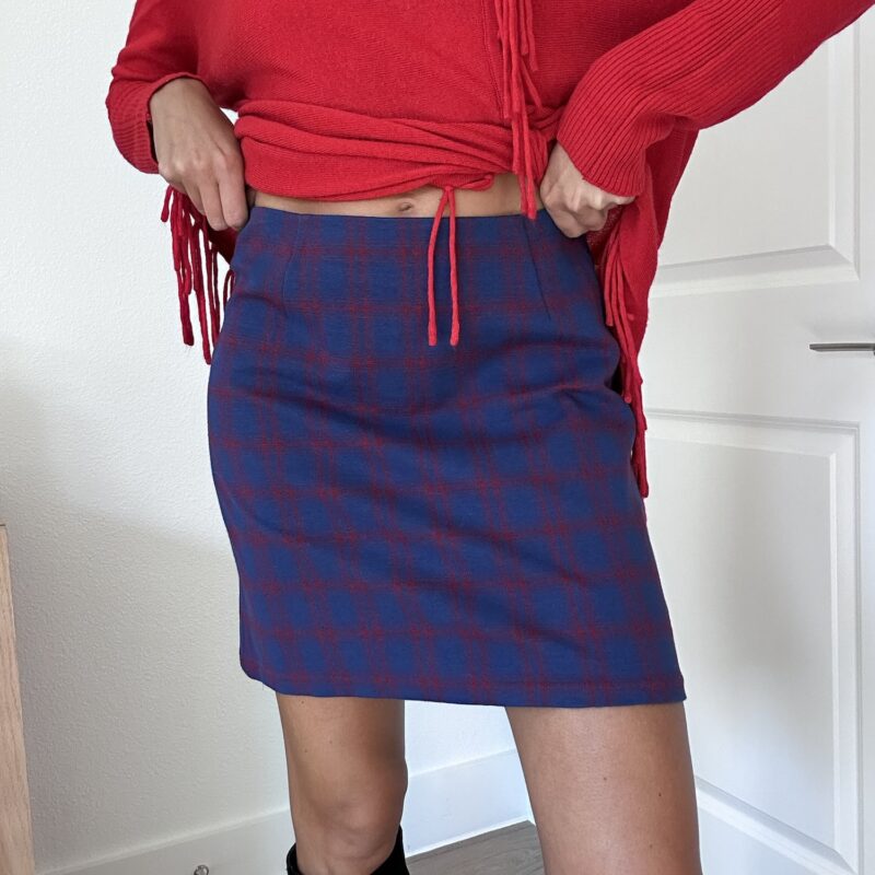 The North Pole Check-In Mini Skirt