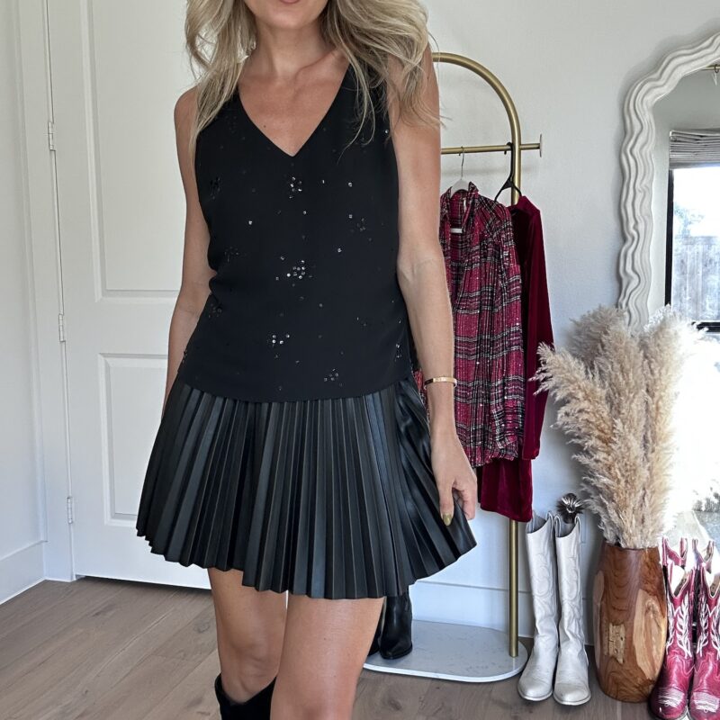 The Silent Night Sequin Tank