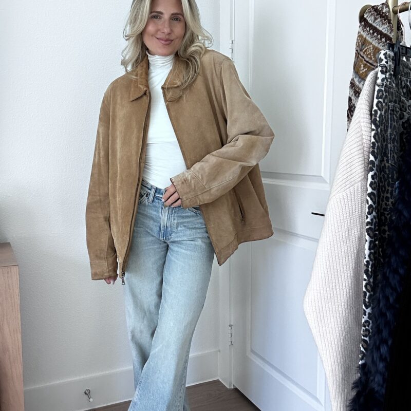 The Runway to Ranch Vintage Suede Jacket