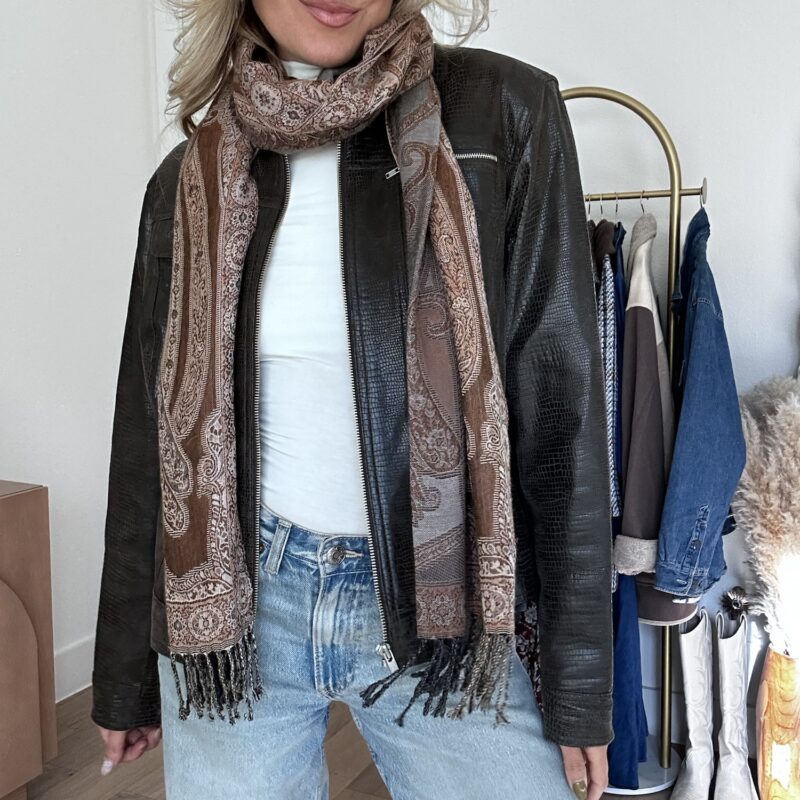 The SoHo Stroll Vintage Tapestry Scarf