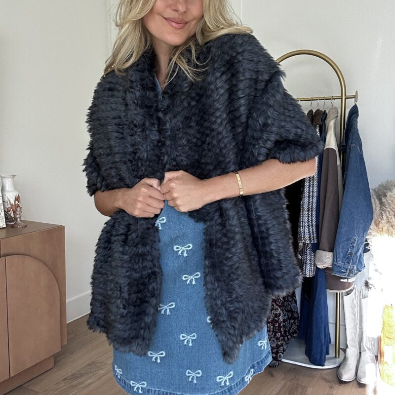 The Winter’s Favorite Companion Faux Fur Wrap