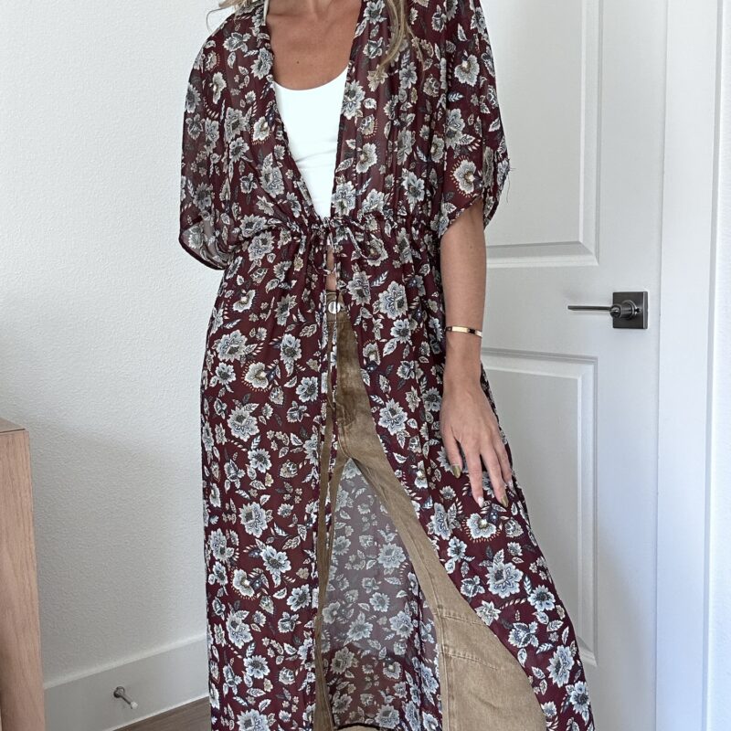 The Winter Garden Maxi Duster