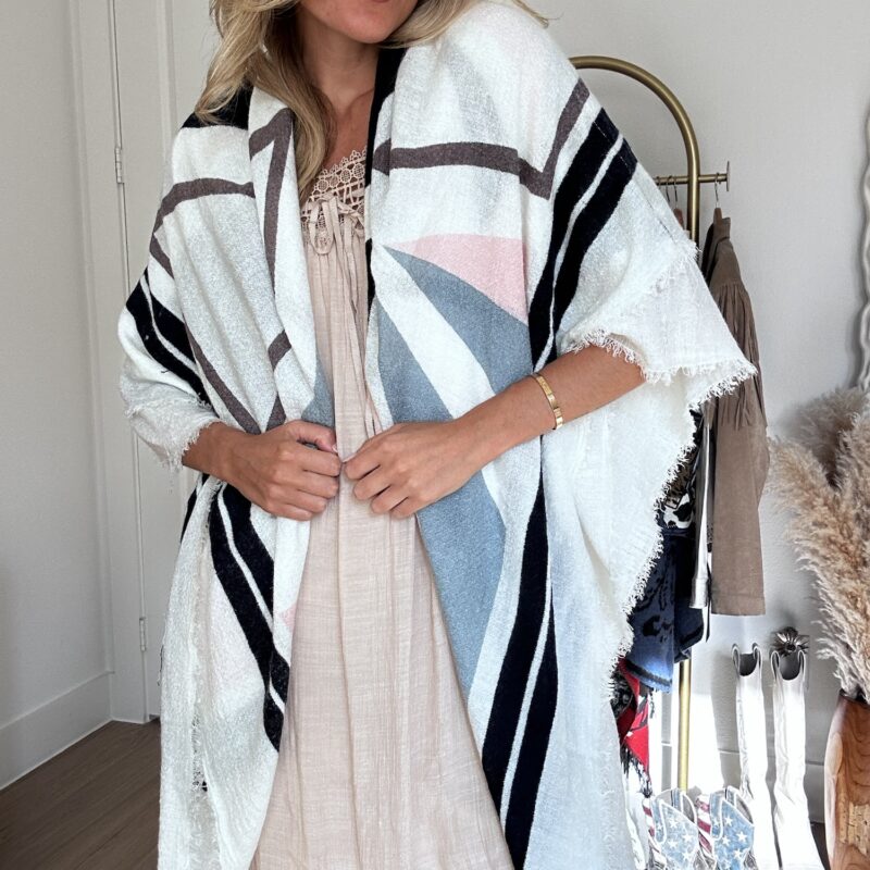 The Soft Frontier Blanket Scarf