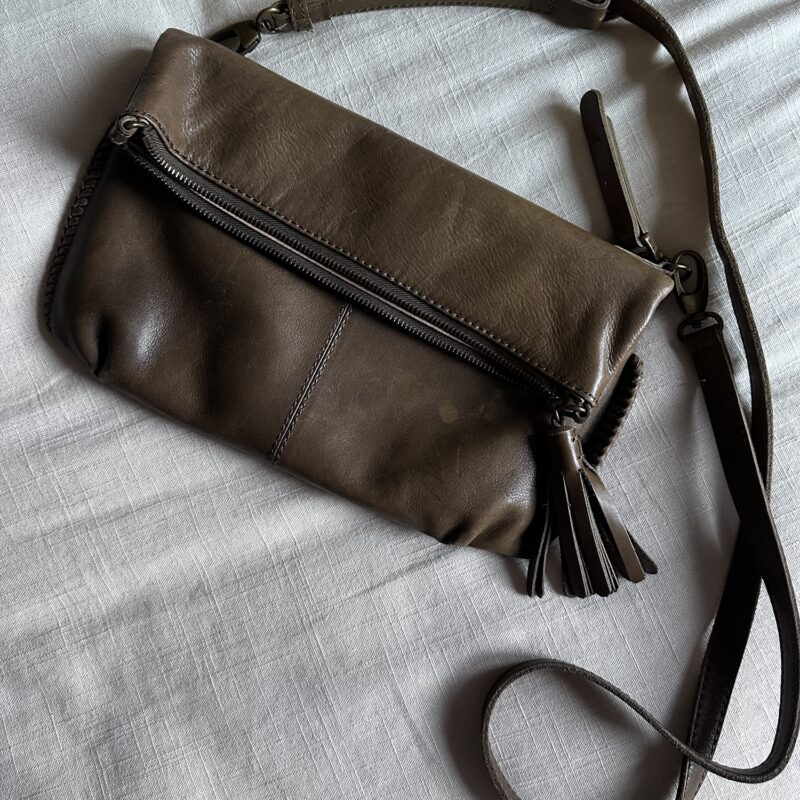 The Canyonfold Fringe Leather Bag