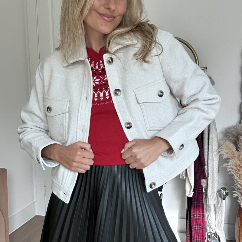 The First Snowfall Wool Jacket