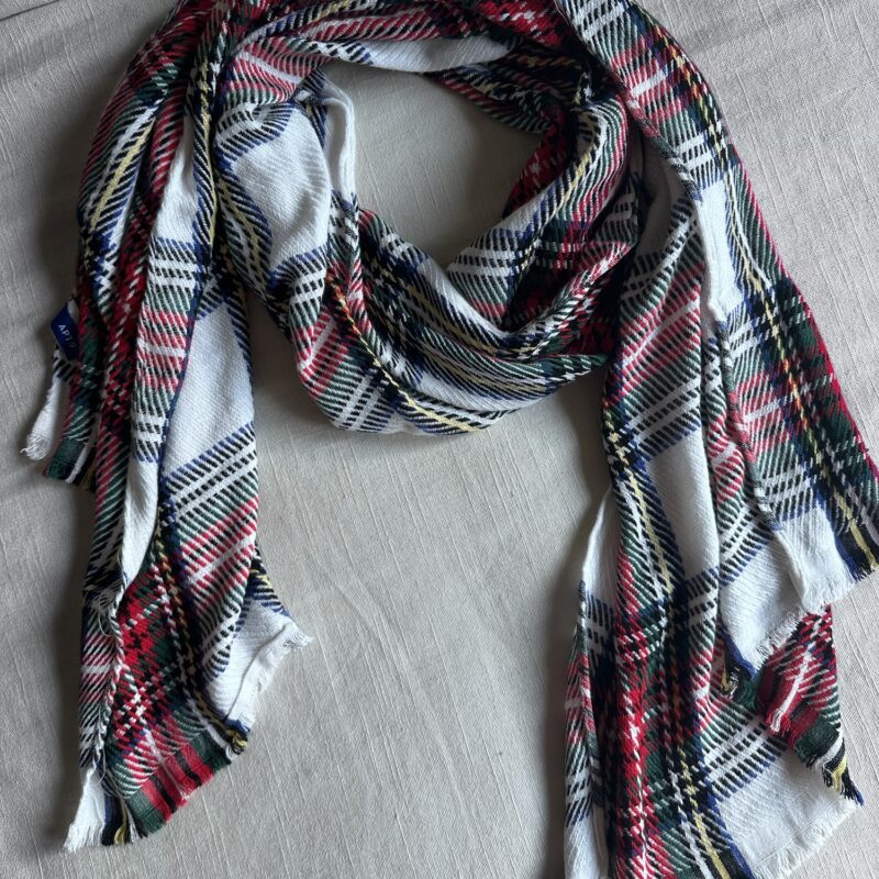 The Christmas Morning Plaid Scarf