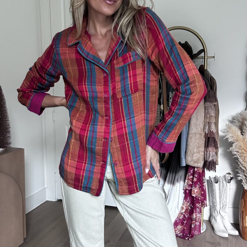 The Winter Brights Cotton Button-Down