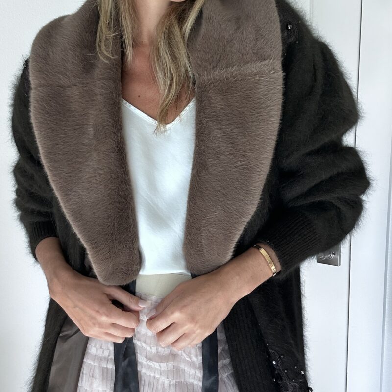 The Cold-Weather Coquette Faux Fur Scarf