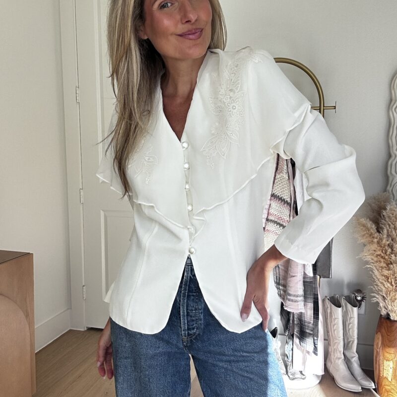 The After-Dusk Angelique Vintage Blouse