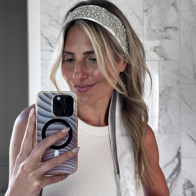 The Two-Way Sparkle Ribbon Belt